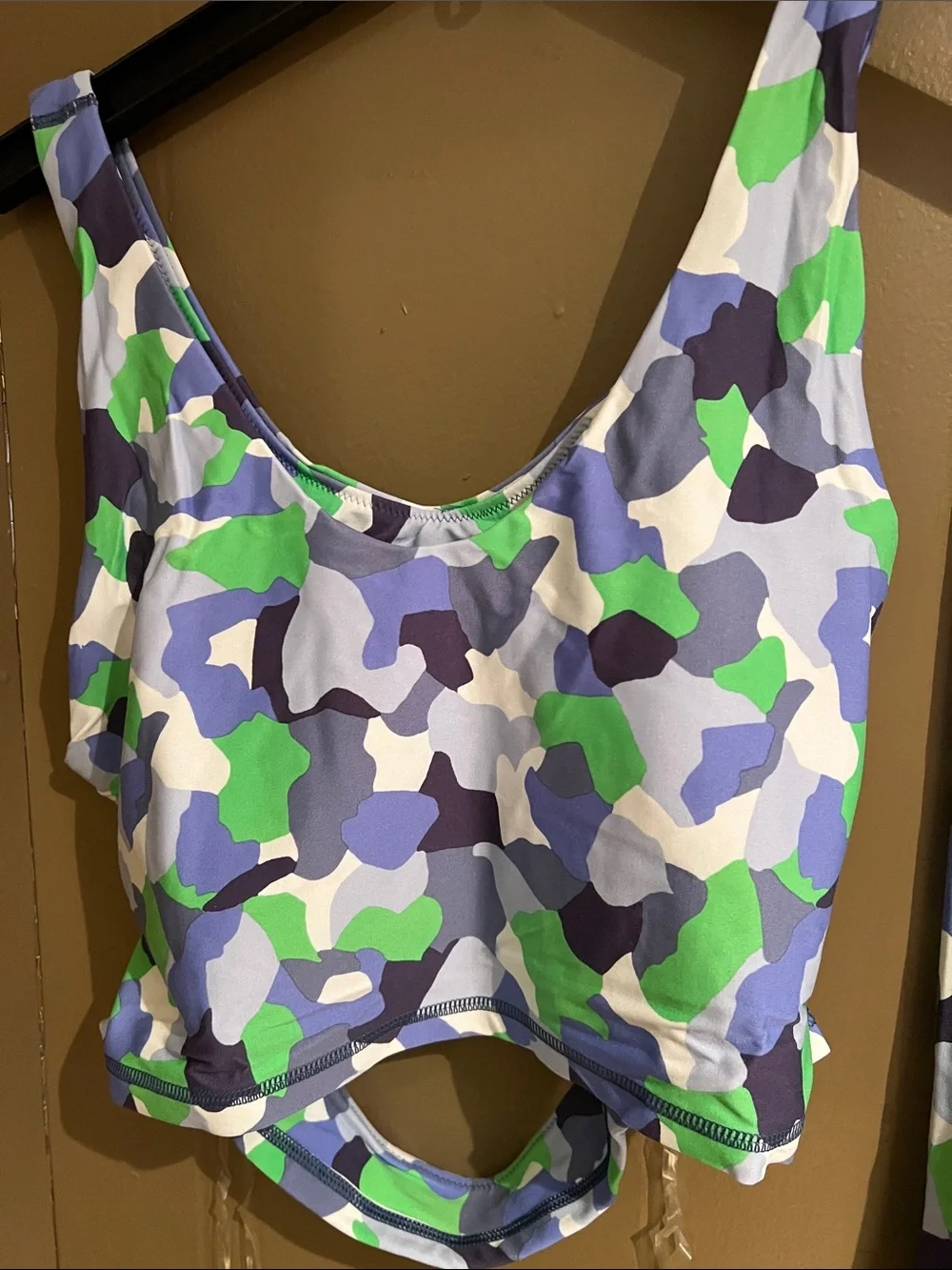 Aerie Offline Exercise Legging Bralette Set XXL top and XL 7/8 Short NEW